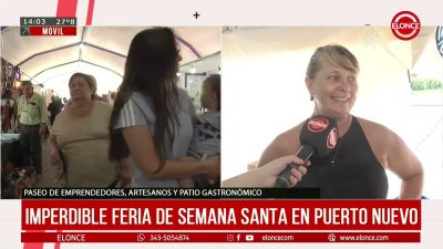 Imperdible Feria de Semana Santa en la Plaza de las Colectividades